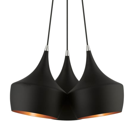 A large image of the Livex Lighting 41083 Black