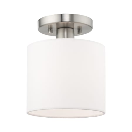 A large image of the Livex Lighting 41094 Brushed Nickel