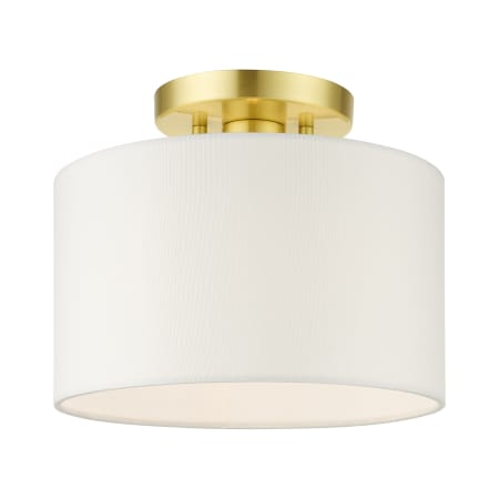 A large image of the Livex Lighting 41095 Satin Brass
