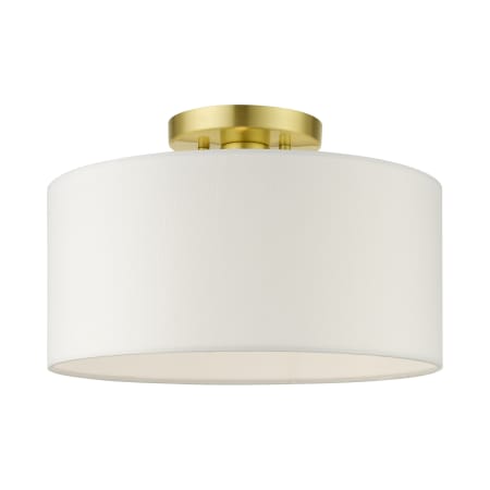 A large image of the Livex Lighting 41097 Satin Brass