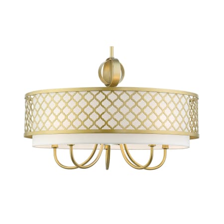 A large image of the Livex Lighting 41105 Soft Gold