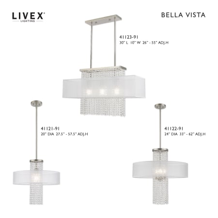 A large image of the Livex Lighting 41121 Full Collection