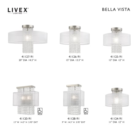A large image of the Livex Lighting 41122 Full Collection