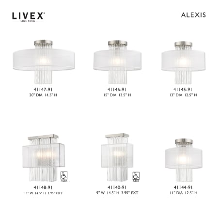 A large image of the Livex Lighting 41140 Livex Lighting 41140