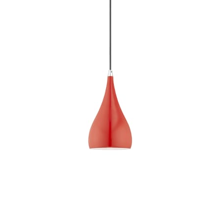 A large image of the Livex Lighting 41171 Shiny Red