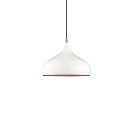 A large image of the Livex Lighting 41172 Shiny White