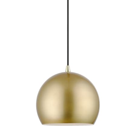A large image of the Livex Lighting 41181 Soft Gold / Polished Brass