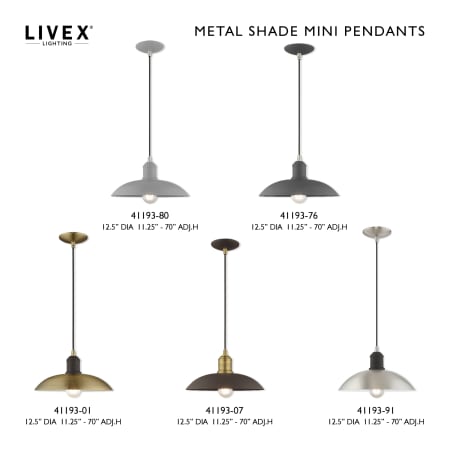 A large image of the Livex Lighting 41193 Livex Lighting-41193-Collection Image
