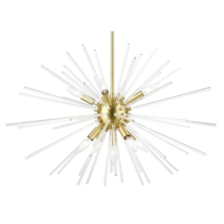 A large image of the Livex Lighting 41255 Satin Brass