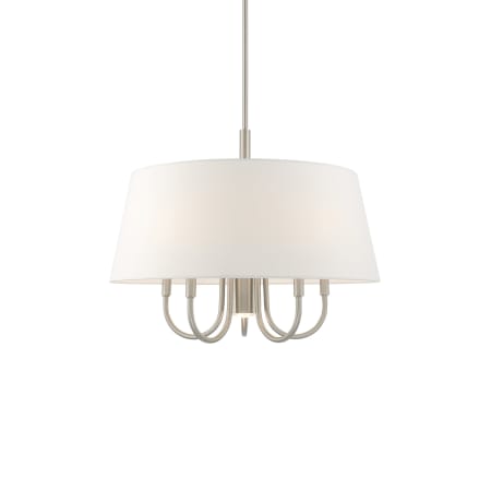 A large image of the Livex Lighting 41315 Brushed Nickel