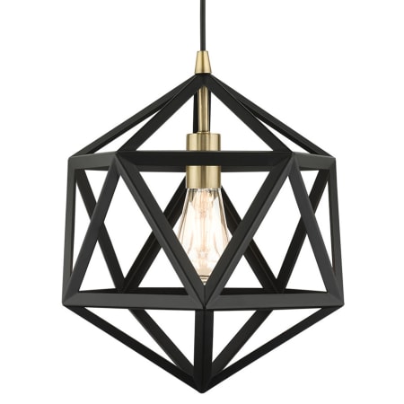 A large image of the Livex Lighting 41328 Textured Black