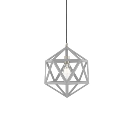 A large image of the Livex Lighting 41328 Nordic Gray