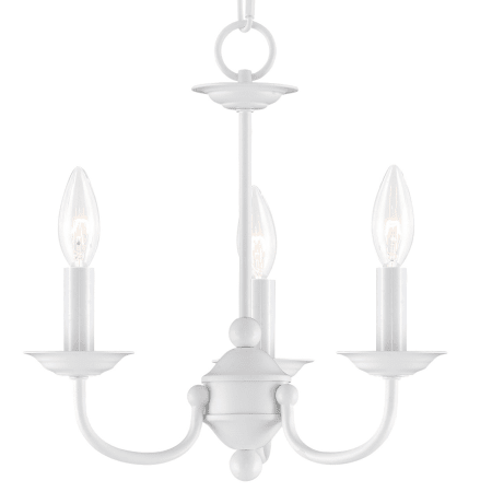 A large image of the Livex Lighting 4153 White
