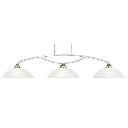 A large image of the Livex Lighting 4224 Brushed Nickel