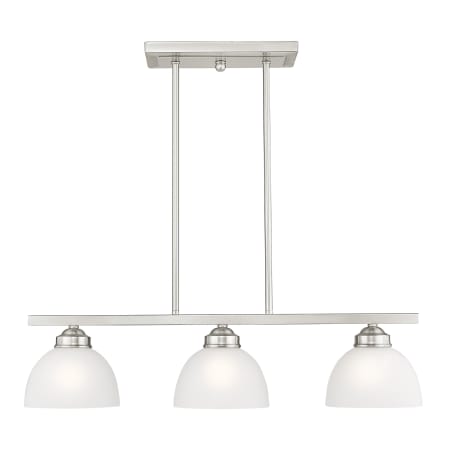 A large image of the Livex Lighting 4226 Brushed Nickel