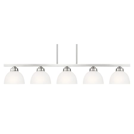 A large image of the Livex Lighting 4227 Brushed Nickel