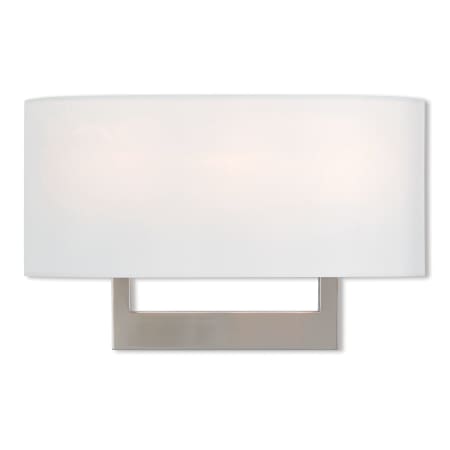 A large image of the Livex Lighting 42402 Brushed Nickel