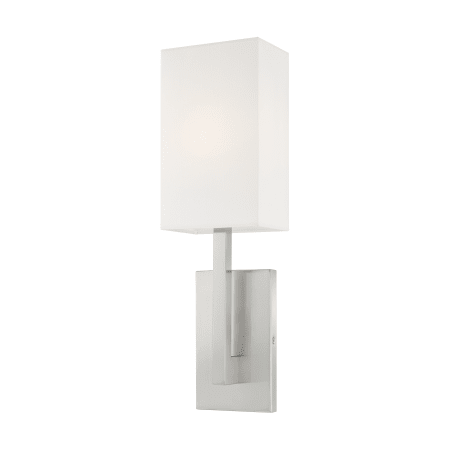 A large image of the Livex Lighting 42411 Brushed Nickel