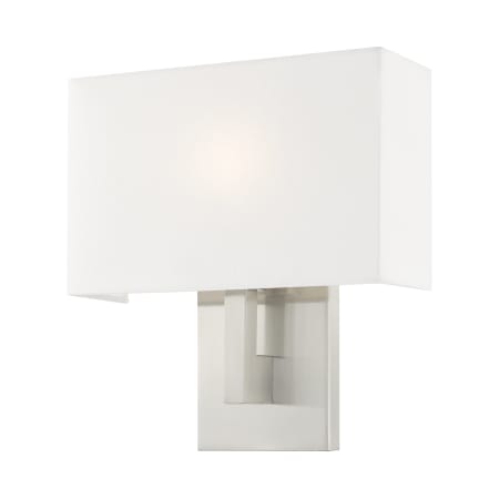 A large image of the Livex Lighting 42412 Brushed Nickel