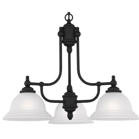 A large image of the Livex Lighting 4253 Black