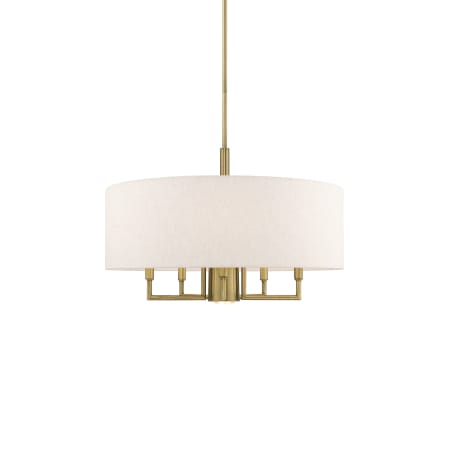 A large image of the Livex Lighting 42605 Antique Brass