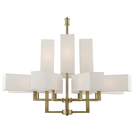 A large image of the Livex Lighting 42669 Antique Brass