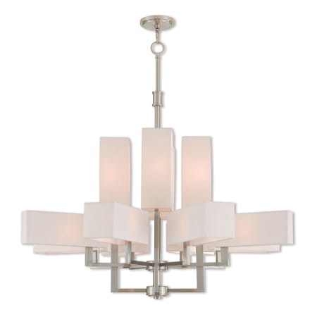 A large image of the Livex Lighting 42679 Brushed Nickel