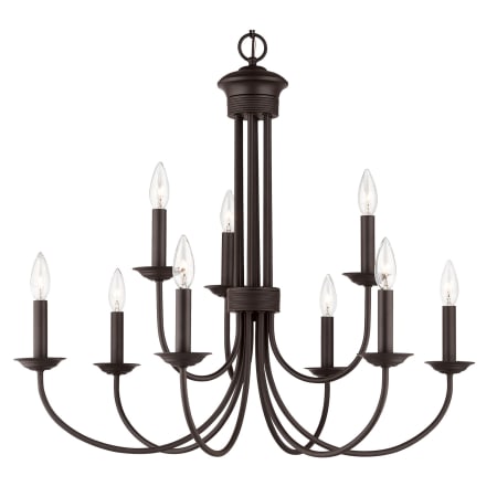 A large image of the Livex Lighting 42687 Bronze