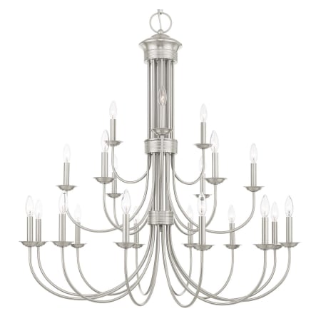 A large image of the Livex Lighting 42688 Brushed Nickel