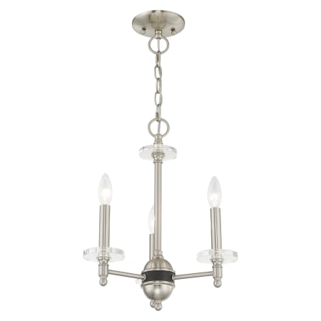A large image of the Livex Lighting 42703 Alternate Angle (Brushed Nickel)