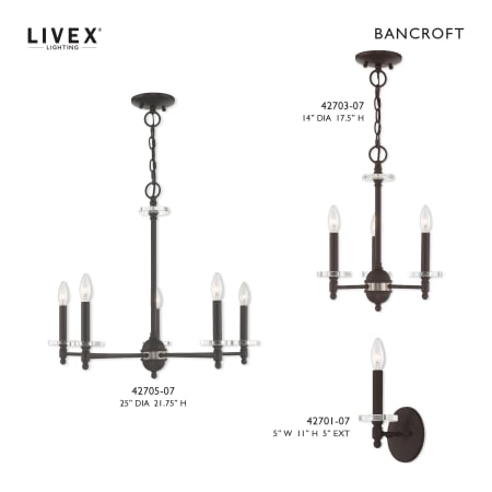 A large image of the Livex Lighting 42703 Full Collection