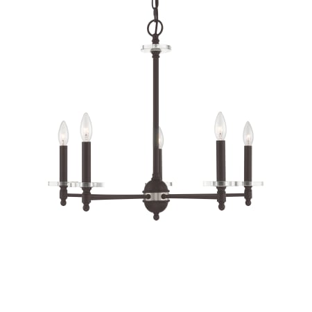 A large image of the Livex Lighting 42705 Bronze