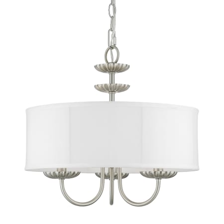 A large image of the Livex Lighting 42983 Brushed Nickel