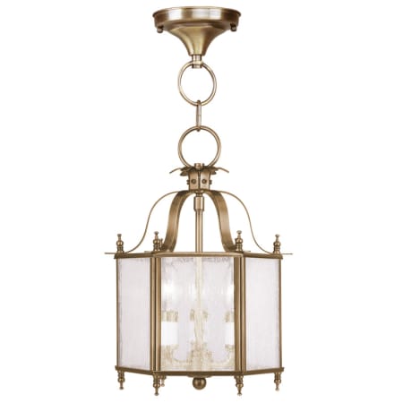 A large image of the Livex Lighting 4397 Antique Brass