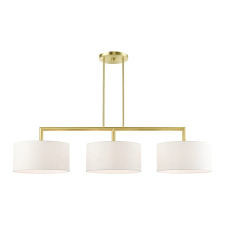 A large image of the Livex Lighting 45493 Satin Brass