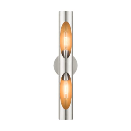 A large image of the Livex Lighting 45892 Brushed Nickel