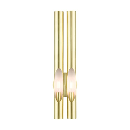 A large image of the Livex Lighting 45912 Satin Brass