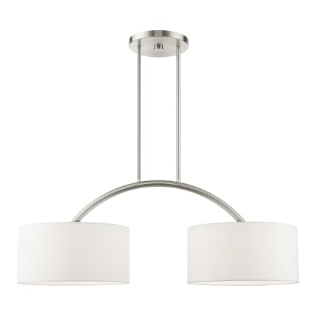 A large image of the Livex Lighting 45982 Brushed Nickel