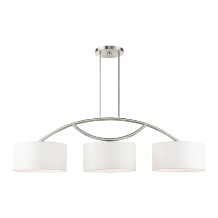 A large image of the Livex Lighting 45983 Brushed Nickel