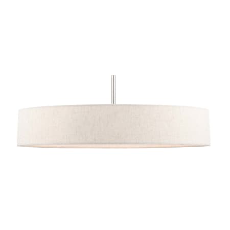 A large image of the Livex Lighting 46034 Brushed Nickel