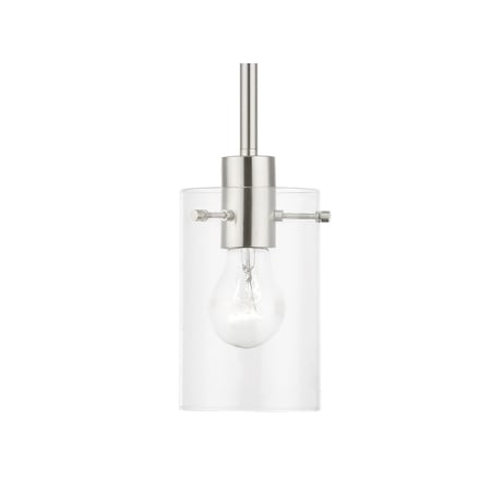 A large image of the Livex Lighting 46151 Brushed Nickel