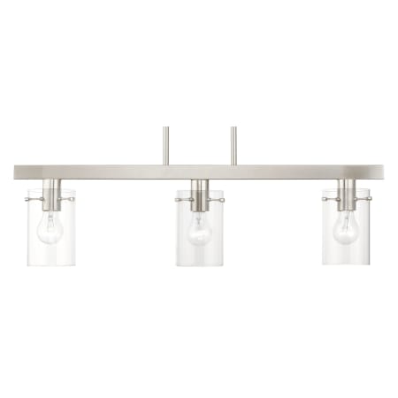 A large image of the Livex Lighting 46153 Brushed Nickel