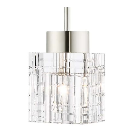 A large image of the Livex Lighting 46181 Polished Nickel
