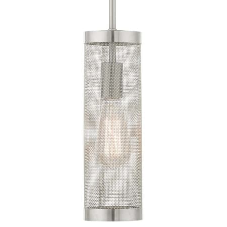 A large image of the Livex Lighting 46211 Brushed Nickel