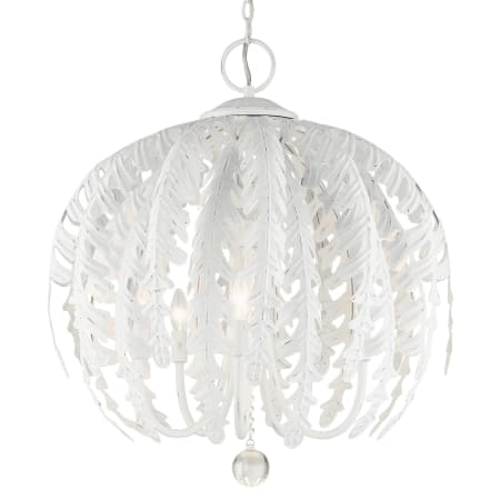A large image of the Livex Lighting 46235 Antique White