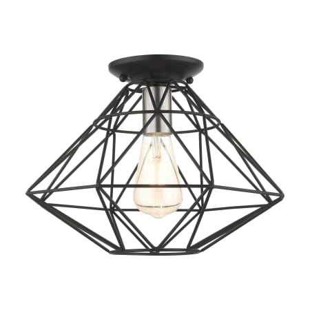 A large image of the Livex Lighting 46248 Black