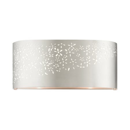 A large image of the Livex Lighting 46261 Brushed Nickel