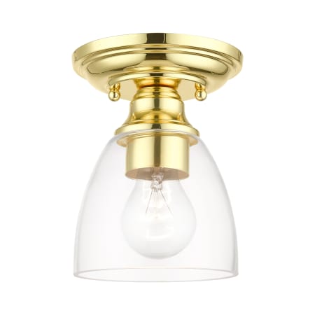A large image of the Livex Lighting 46331 Polished Brass