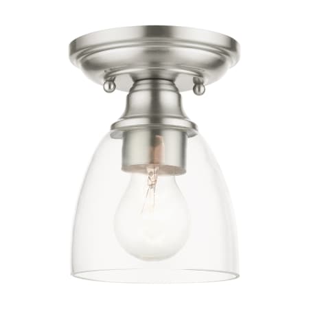 A large image of the Livex Lighting 46331 Brushed Nickel