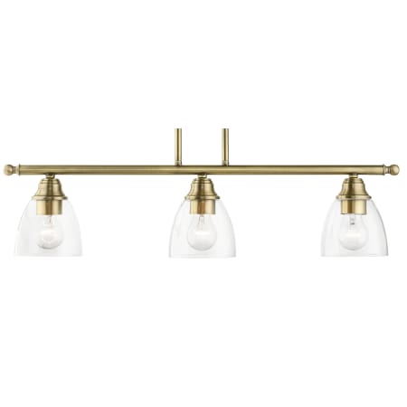 A large image of the Livex Lighting 46337 Antique Brass
